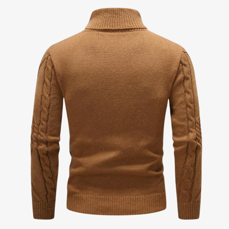 The Arran Roll Neck Jumper