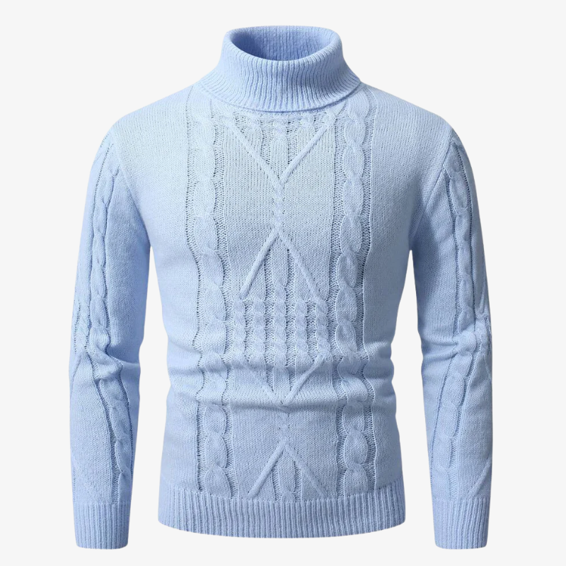 The Arran Roll Neck Jumper