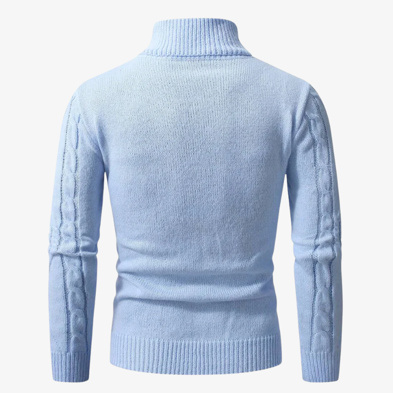 The Arran Roll Neck Jumper