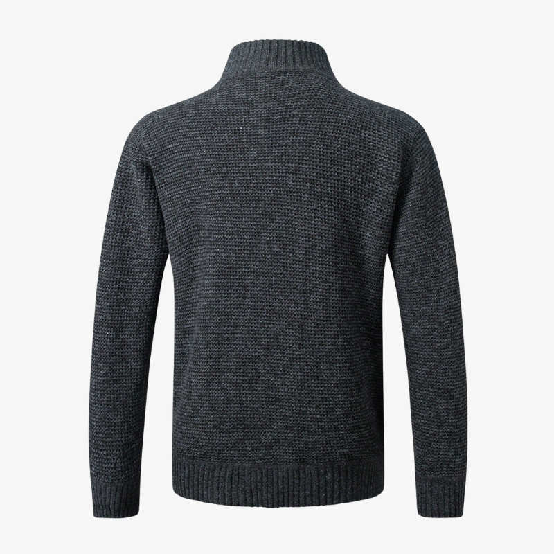 The Harris Quilted Panel Knit Jacket