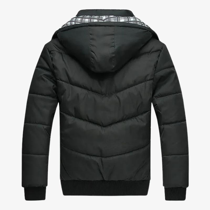 The Stirling Tartan-Lined Puffer Jacket