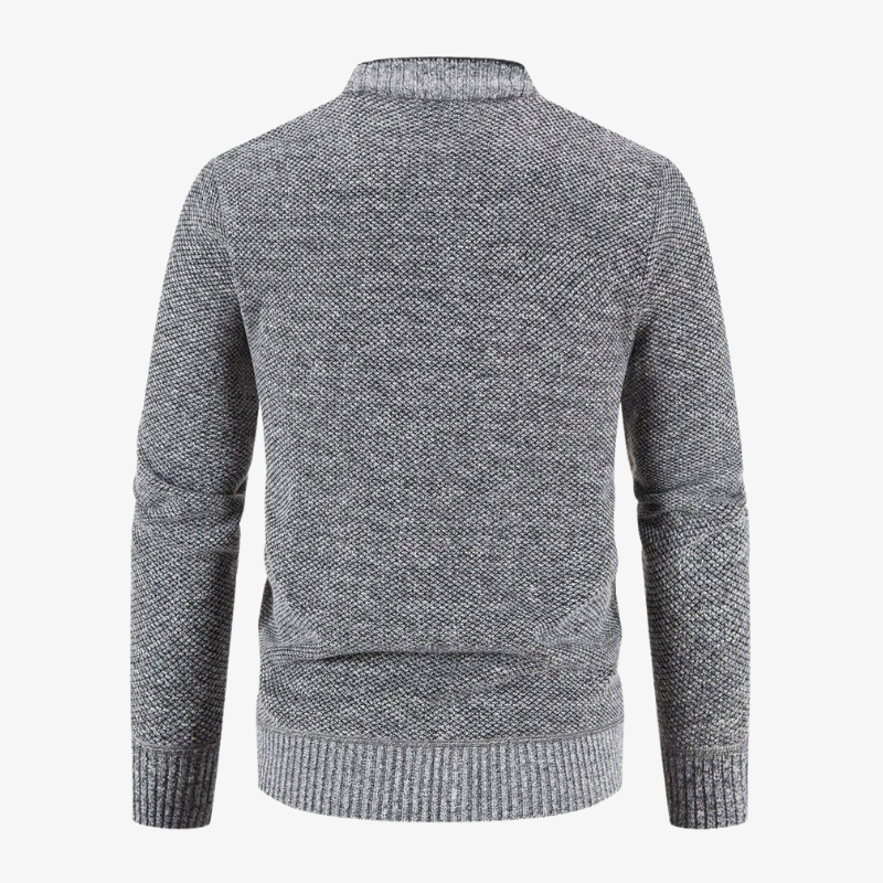 The York Tartan-Lined Cardigan