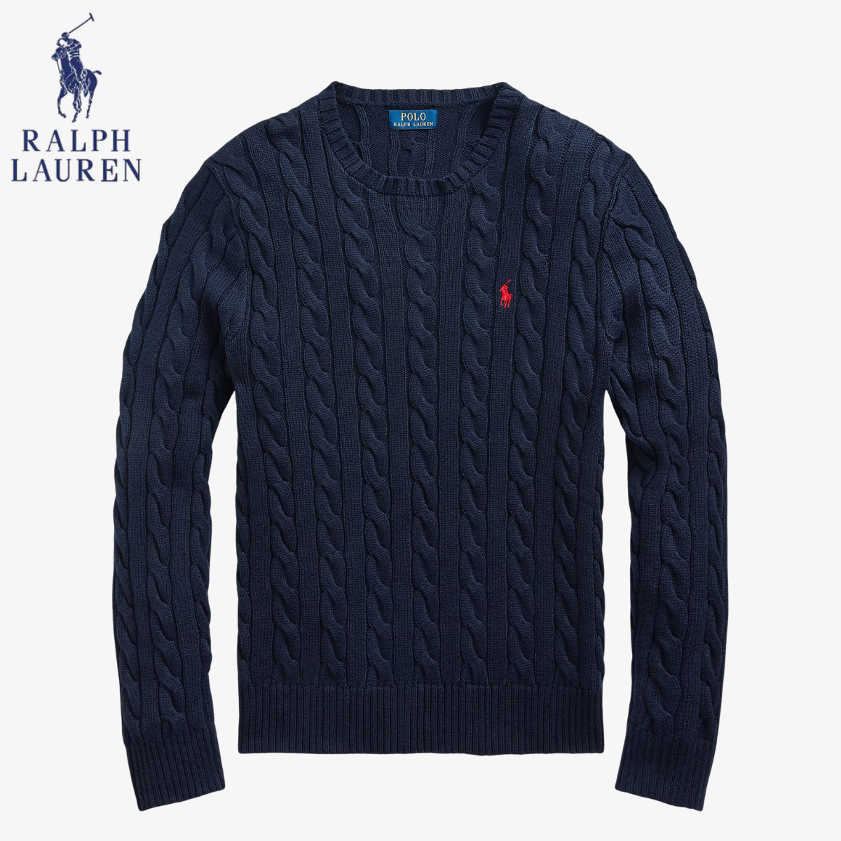 RL Cable Crew Jumper | Clearance Sale
