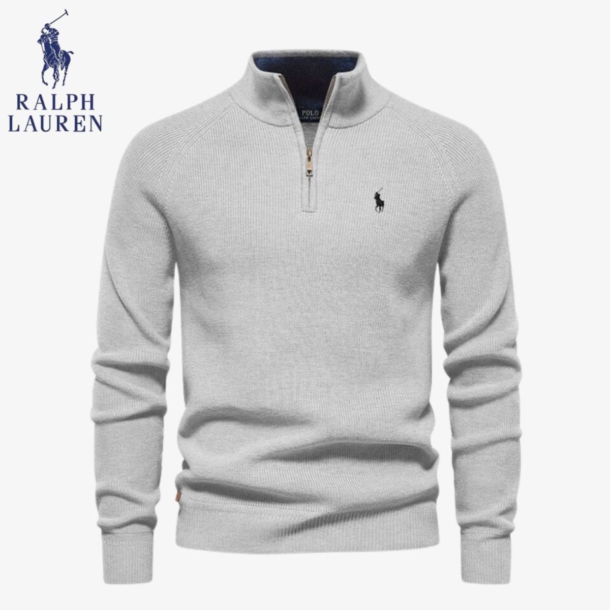 Polo Wool Quarter-Zip Jumper | Clearance Sale