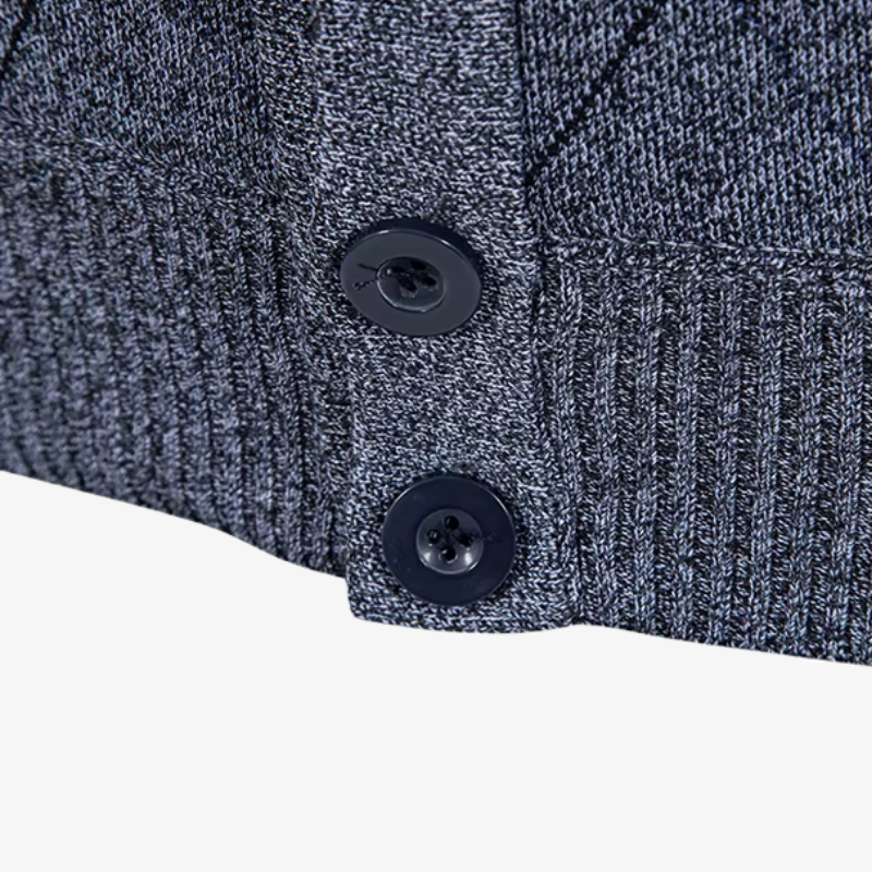 The St. Andrews Argyle Knit Cardigan