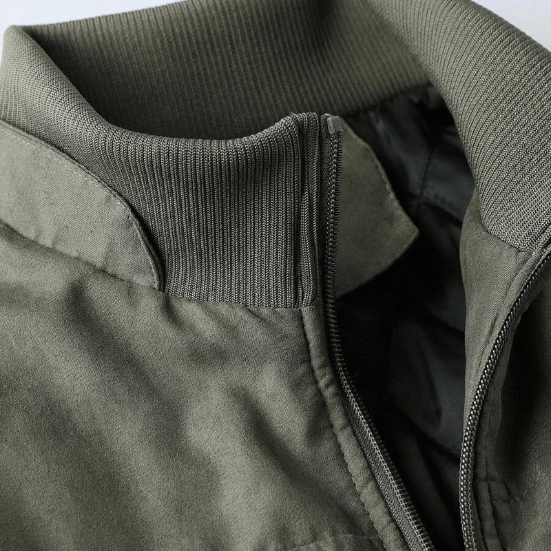 Marlow Fleece-Lined Bomber Jacket