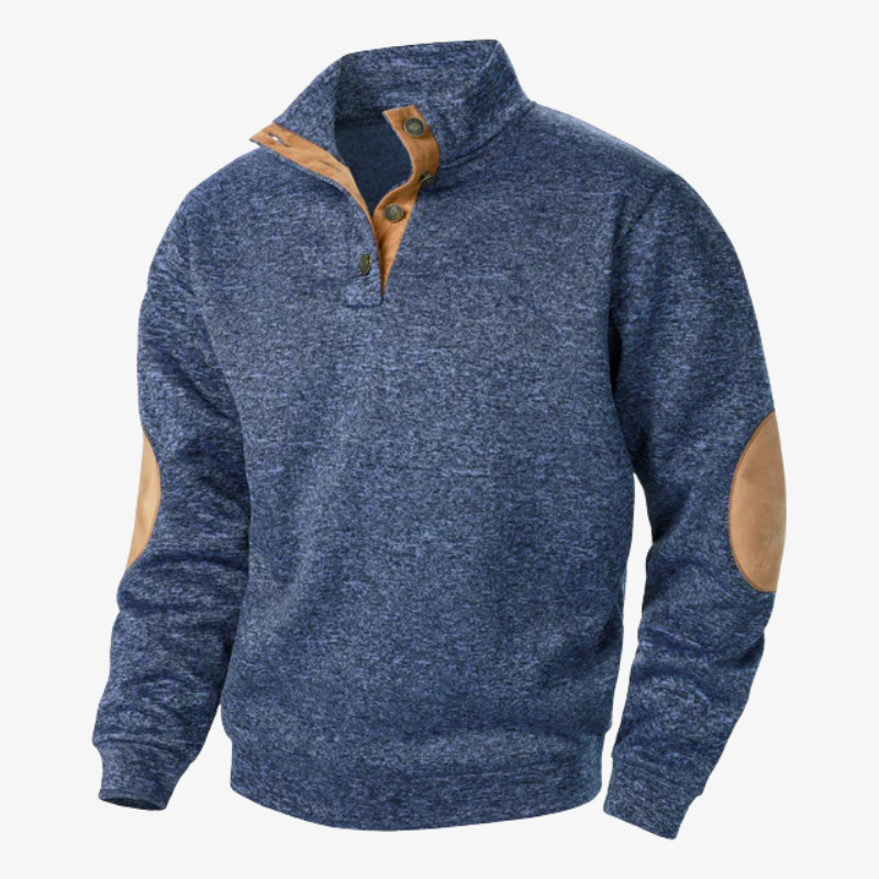 Cotswold Heritage Button-Neck Fleece