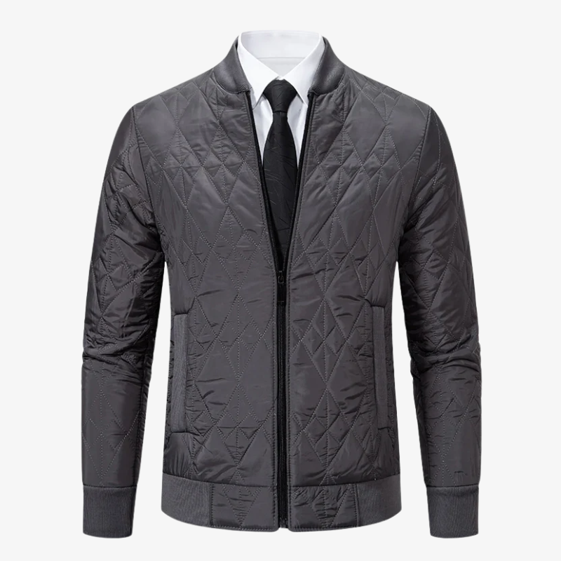 The Chelsea Quilted Bomber Jacket