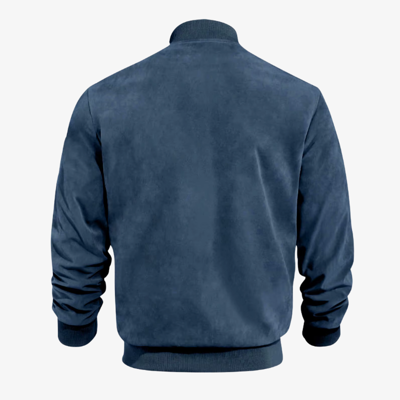 The Chelsea Suedette Bomber Jacket