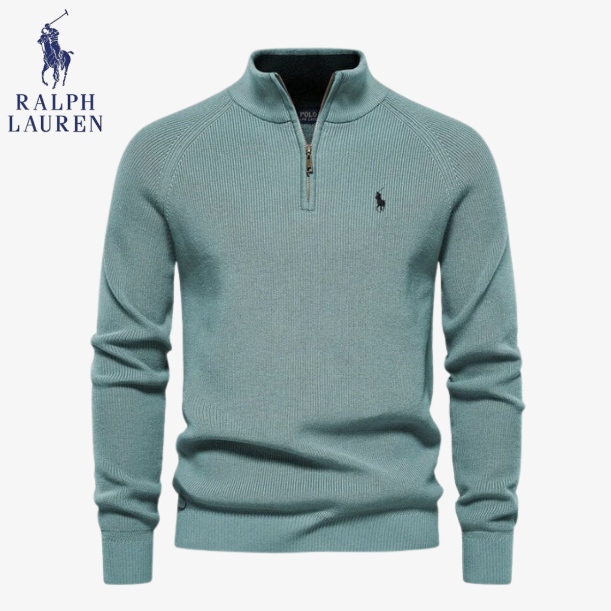 Polo Wool Quarter-Zip Jumper | Clearance Sale