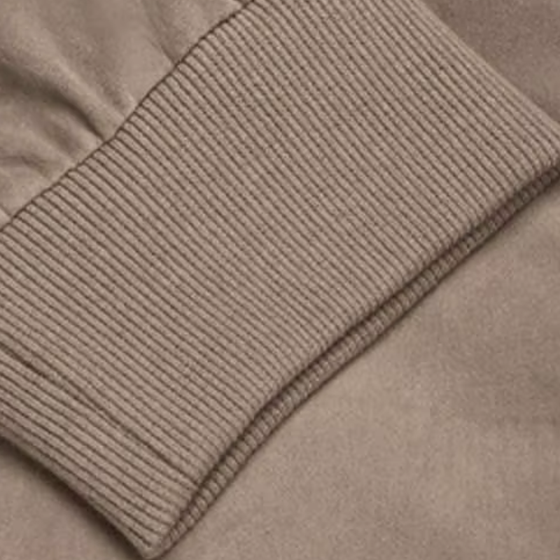 The Chelsea Suedette Bomber Jacket