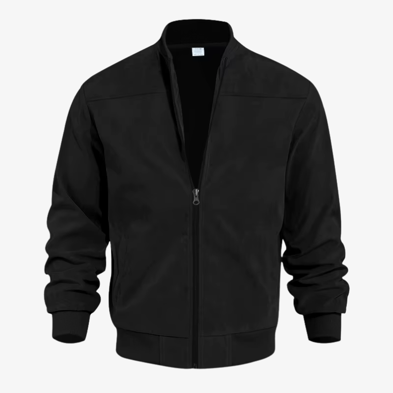 The Chelsea Suedette Bomber Jacket