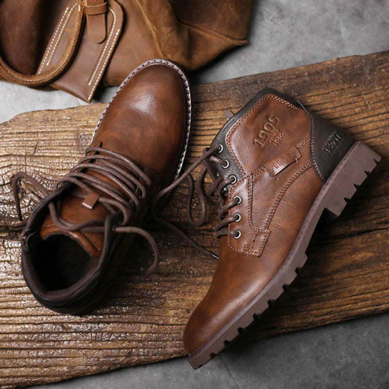 Ranger Leather Lace-Up Boot