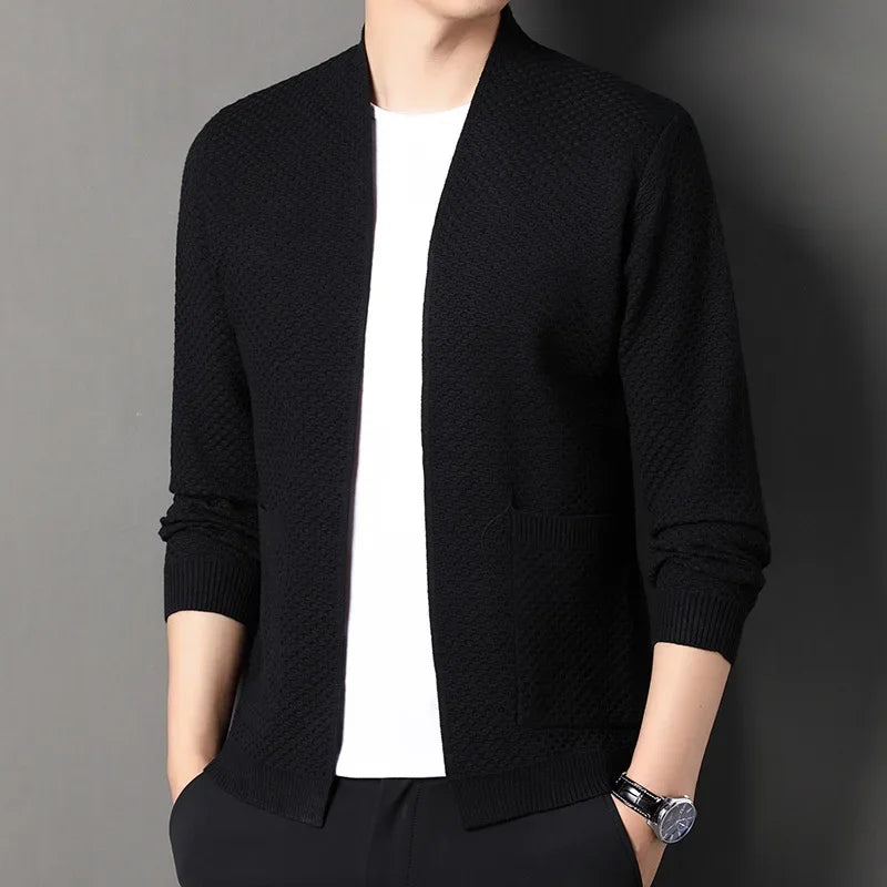 Knitted Men’s Cardigan Jacket