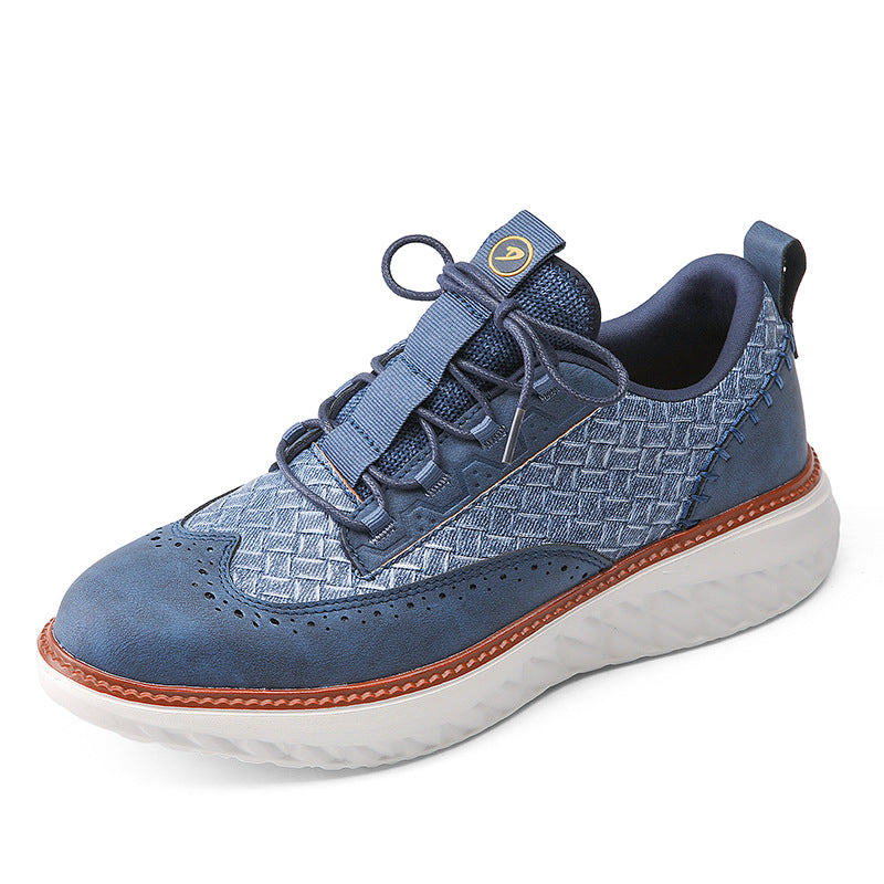 Oxford Ridge Leather Sneakers