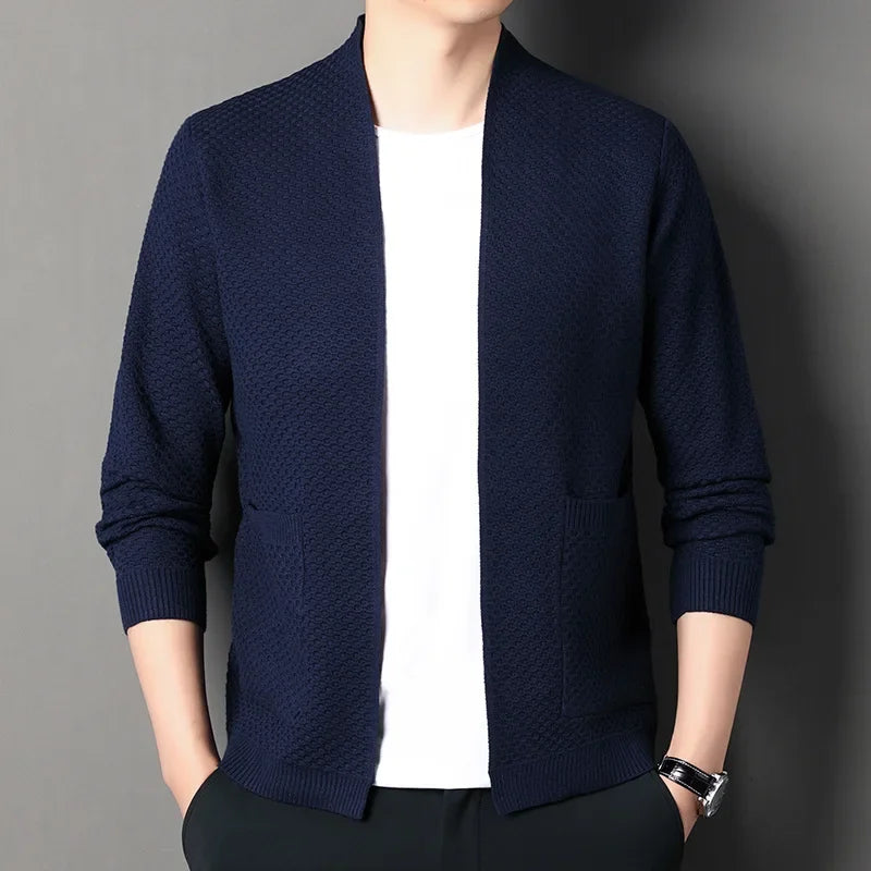 Knitted Men’s Cardigan Jacket