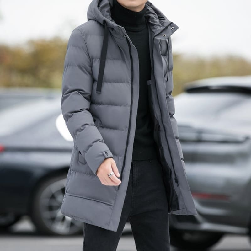 Longline Men's Puffer Jacket