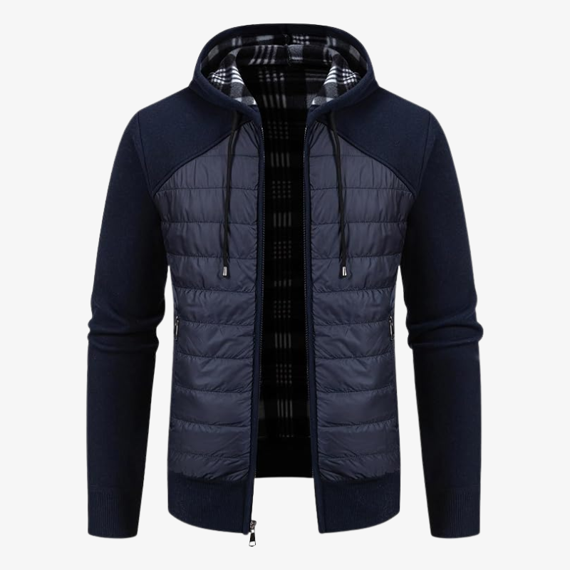 The Harris Tartan-Lined Hybrid Jacket