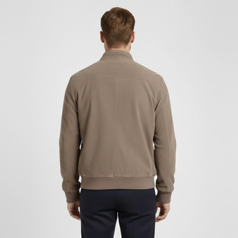 The Chelsea Suedette Bomber Jacket