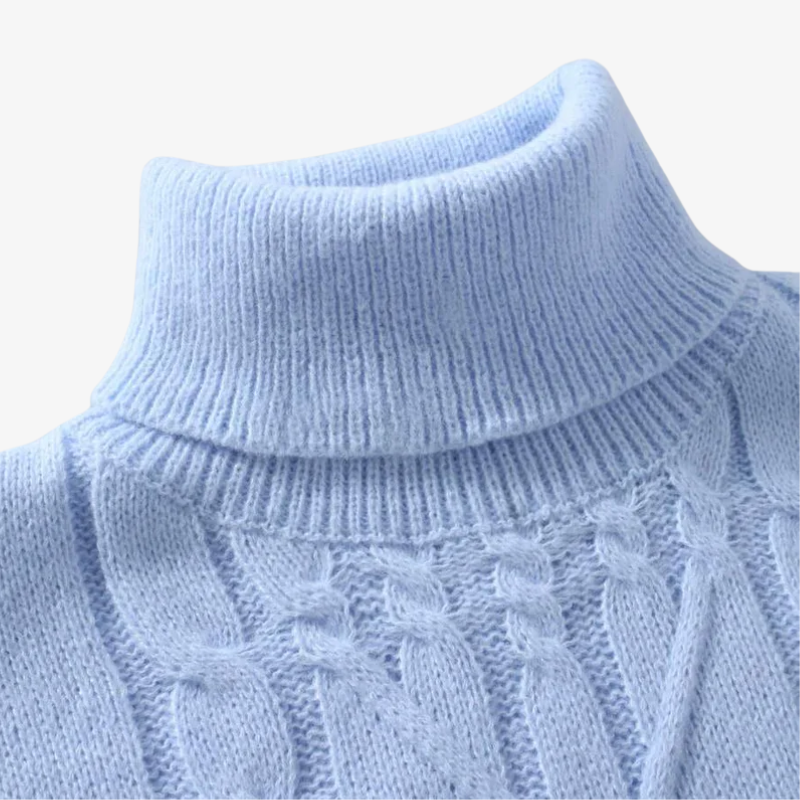 The Arran Roll Neck Jumper