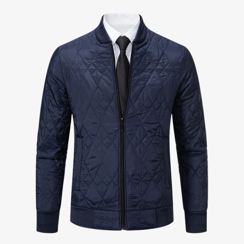 The Chelsea Quilted Bomber Jacket