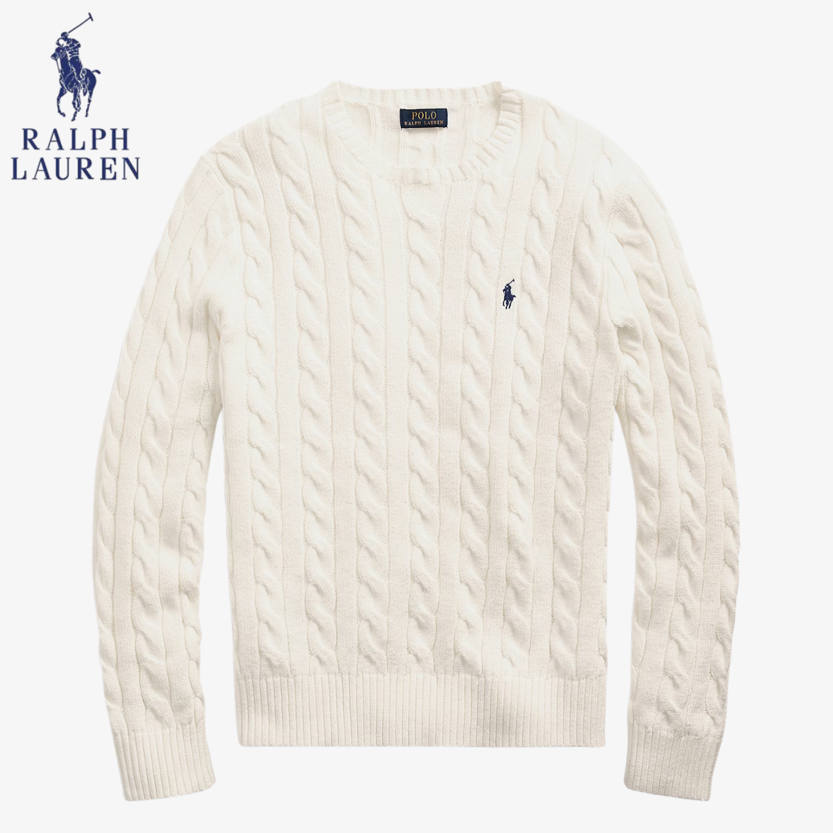 RL Cable Crew Jumper | Clearance Sale