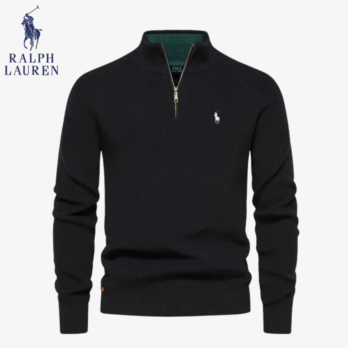 Polo Wool Quarter-Zip Jumper | Clearance Sale