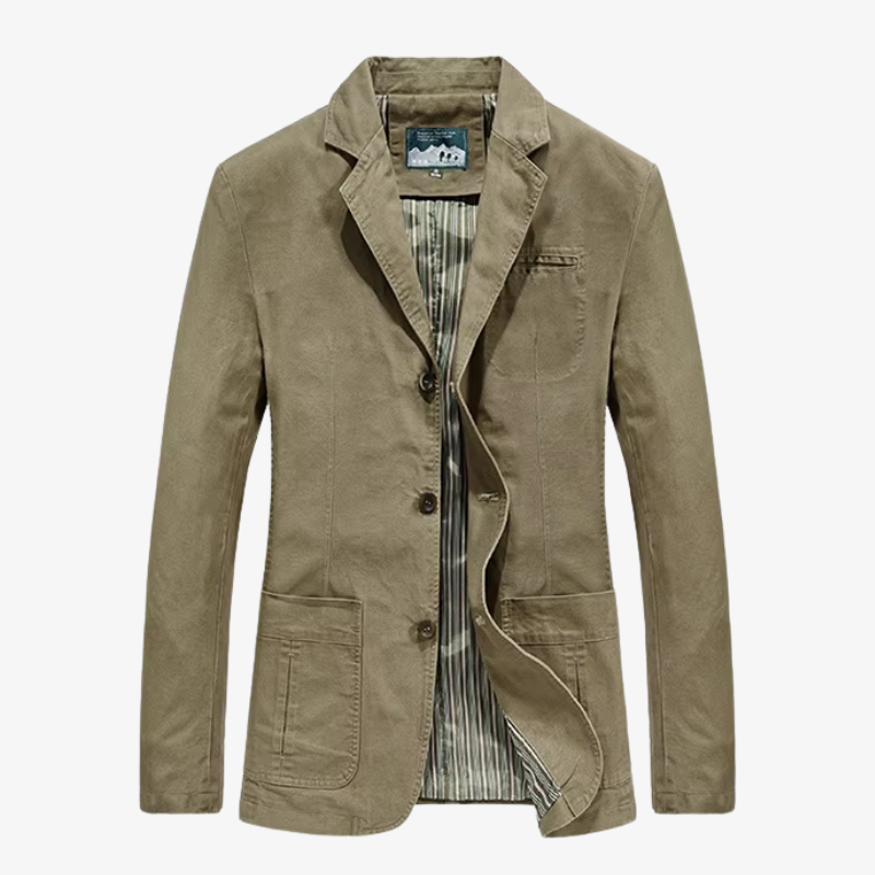 The Clifton Cotton-Twill Blazer