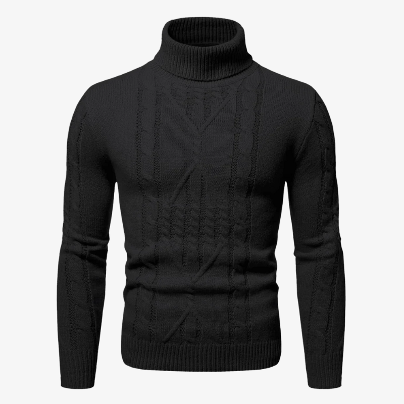 The Arran Roll Neck Jumper