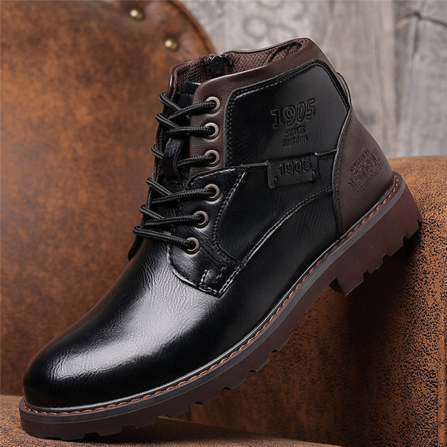 Ranger Leather Lace-Up Boot