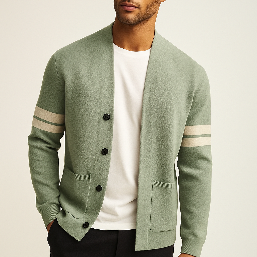 Cardigan Knitted Men's Jacket