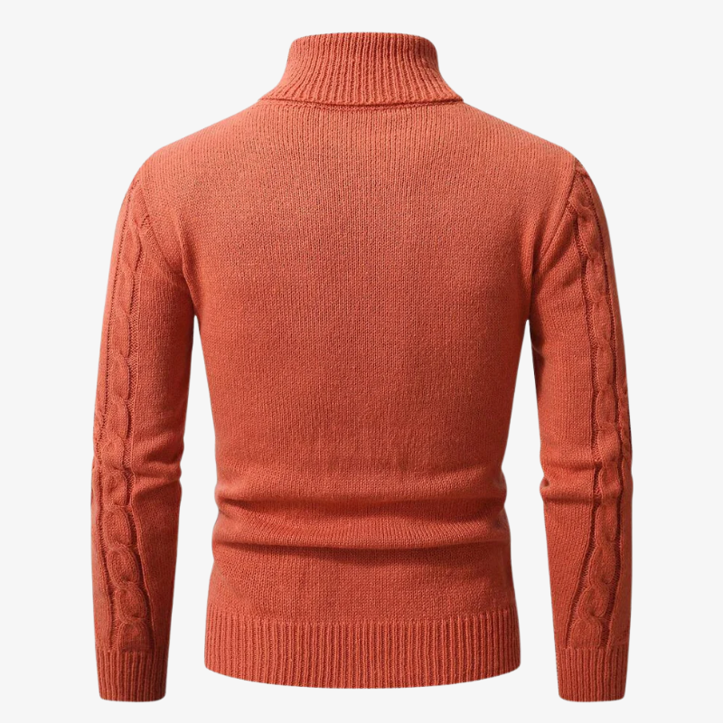 The Arran Roll Neck Jumper