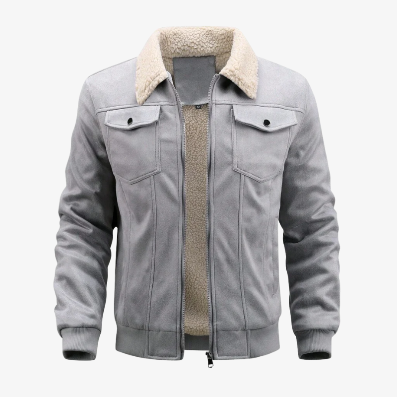 Kenton Shearling Collar Jacket