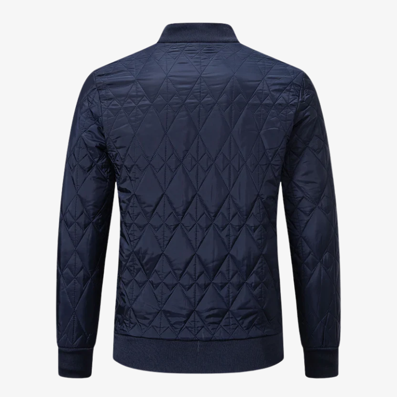 The Chelsea Quilted Bomber Jacket