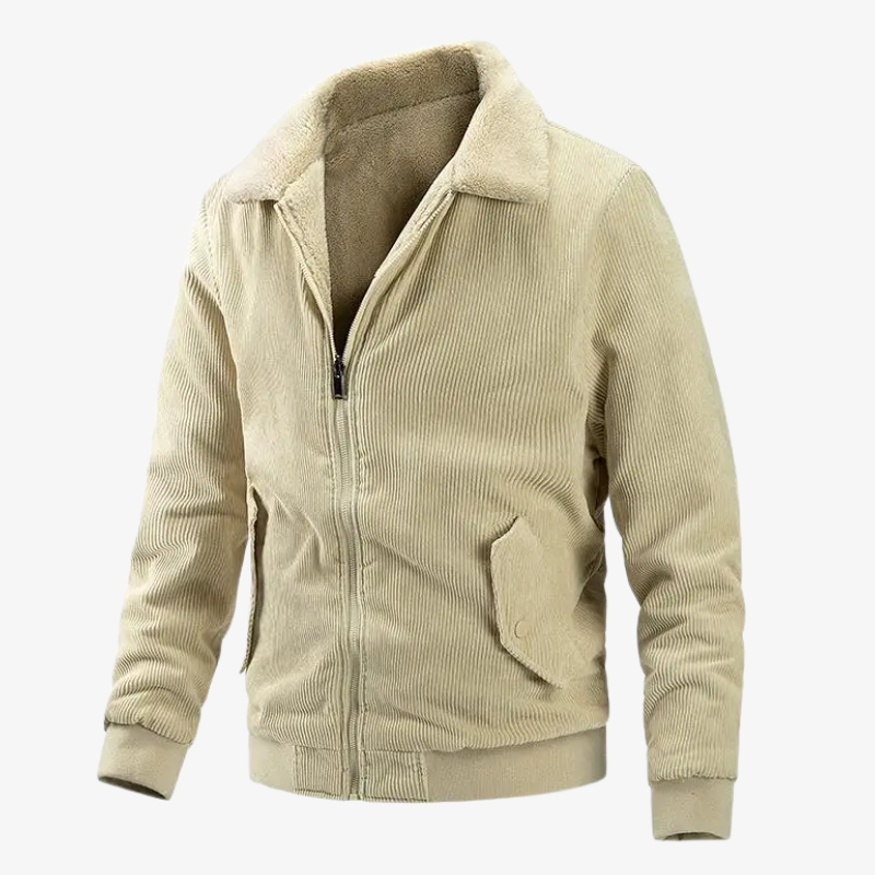 The Camden Borg-Collar Cord Jacket