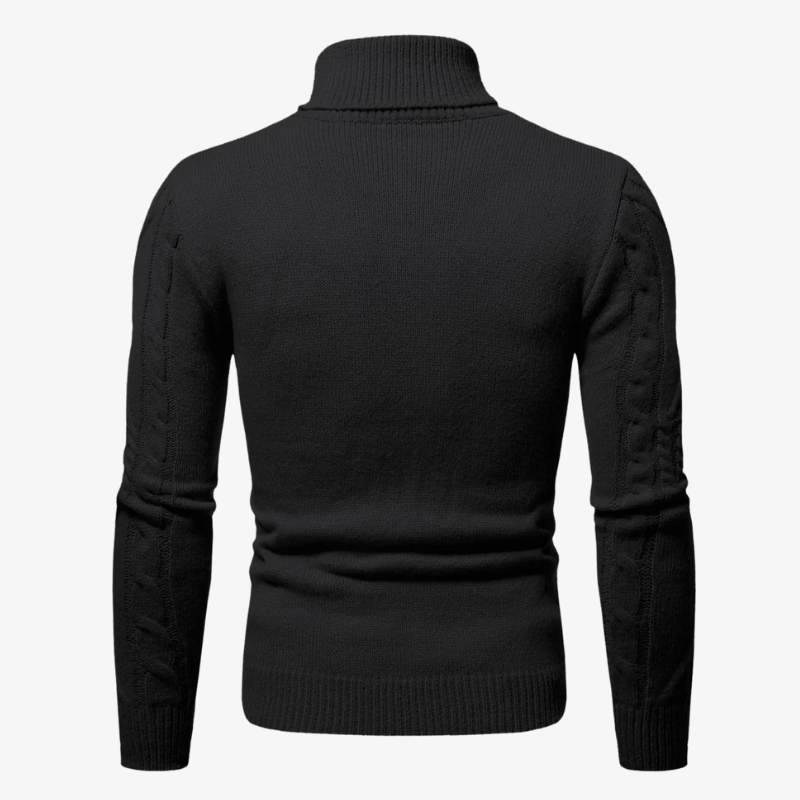The Arran Roll Neck Jumper
