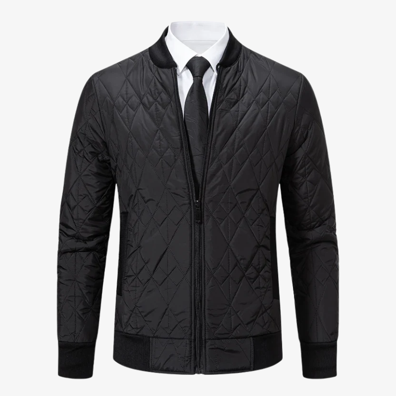 The Chelsea Quilted Bomber Jacket