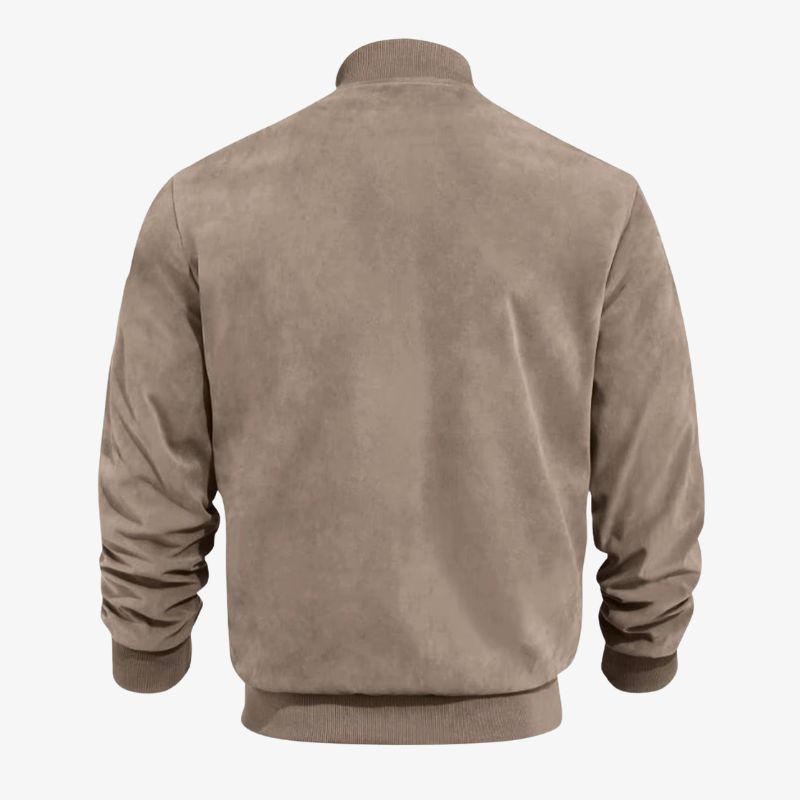 The Chelsea Suedette Bomber Jacket