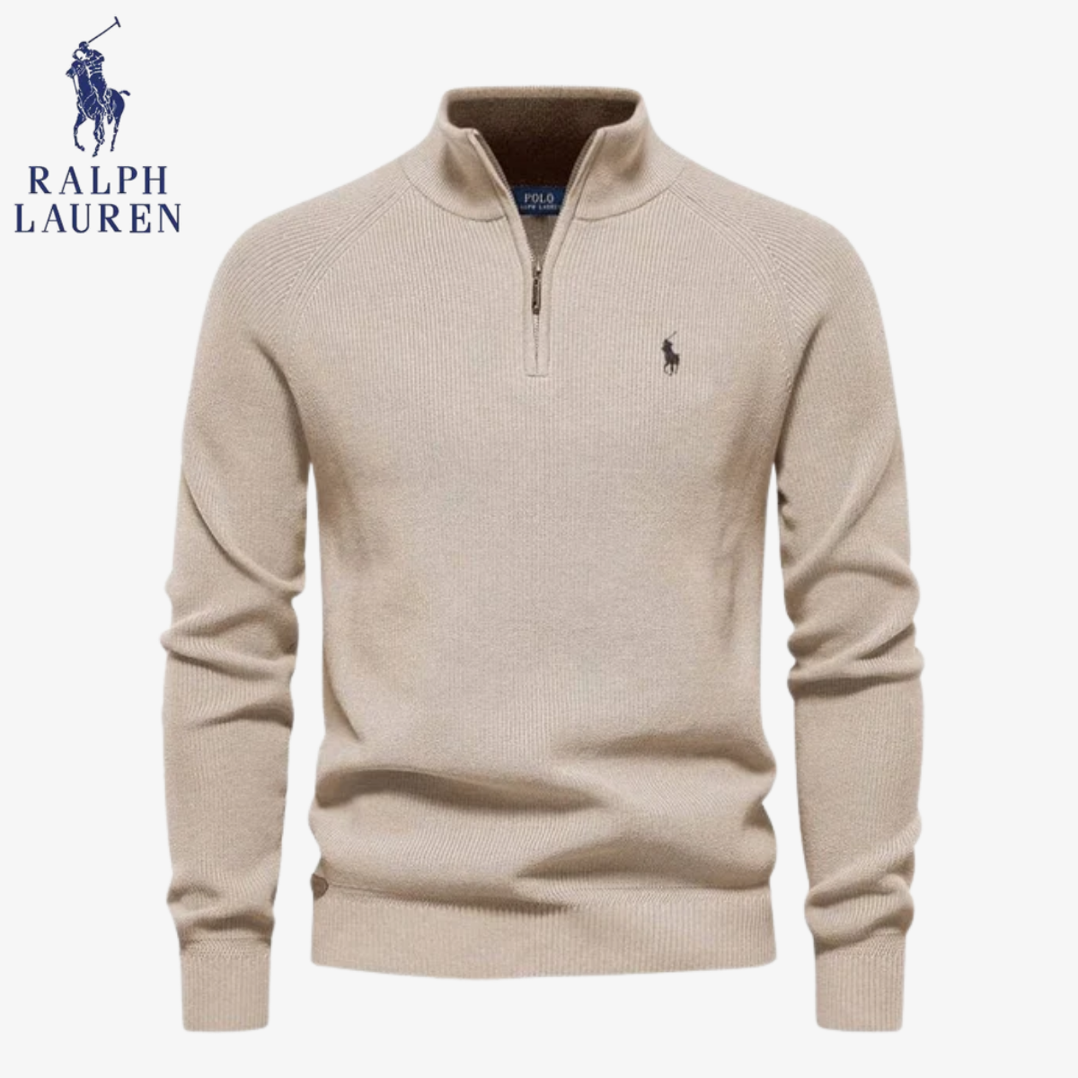Polo Wool Quarter-Zip Jumper | Clearance Sale
