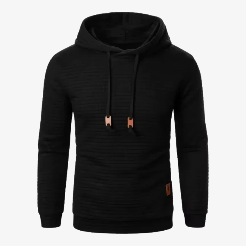 Oxford Textured Hoodie