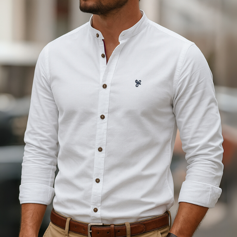 Grandad Collar Shirt