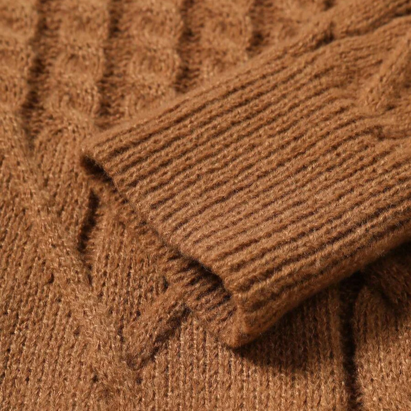 The Arran Roll Neck Jumper