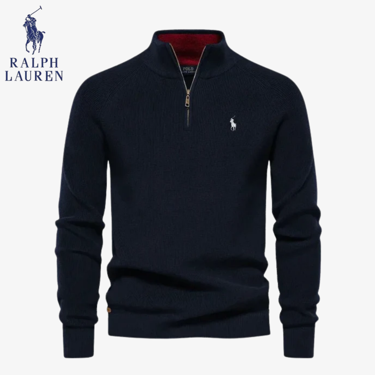 Polo Wool Quarter-Zip Jumper | Clearance Sale