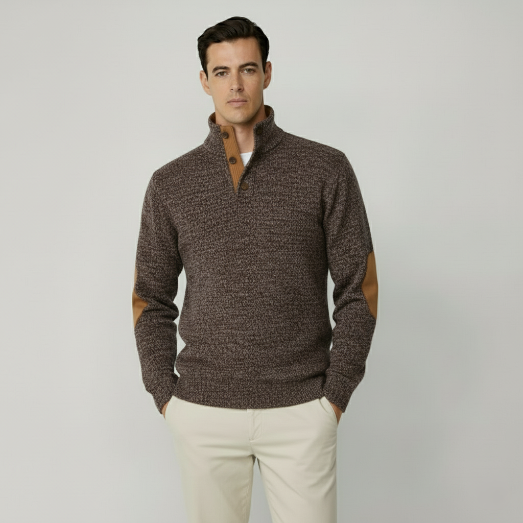 Cotswold Heritage Button-Neck Fleece