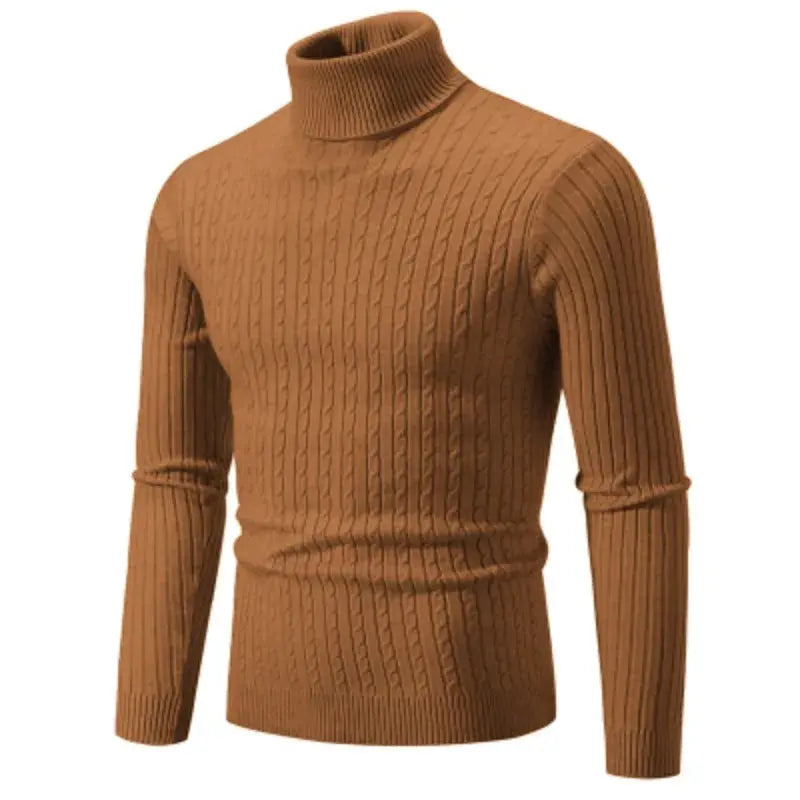 Men's Cashmere Roll Neck Jumper