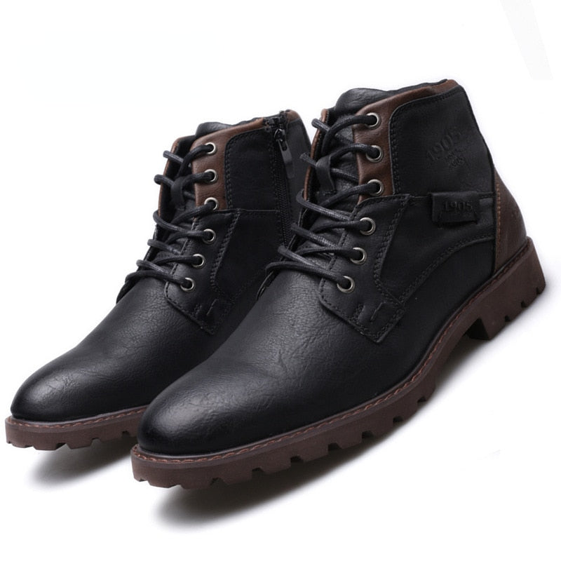 Ranger Leather Lace-Up Boot