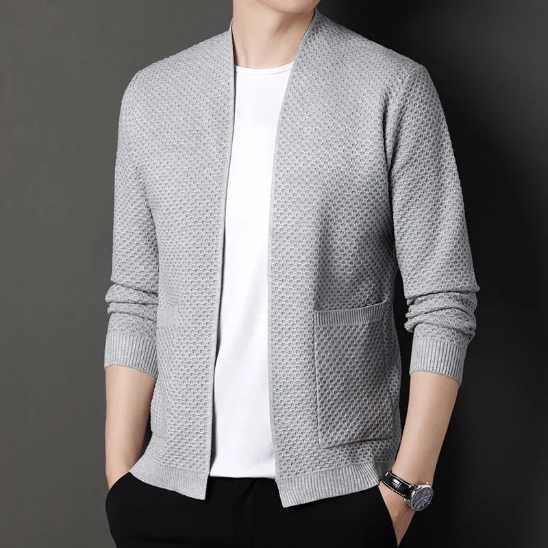 Knitted Men’s Cardigan Jacket
