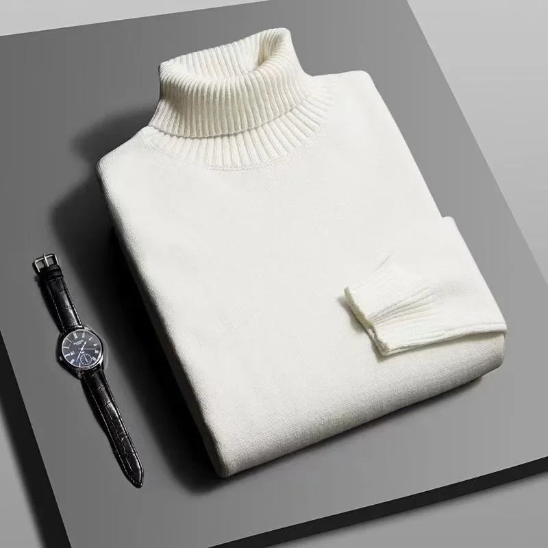 Marbella Cashmere Turtleneck Jumper