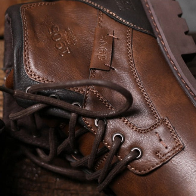 Ranger Leather Lace-Up Boot