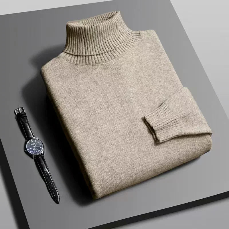 Marbella Cashmere Turtleneck Jumper